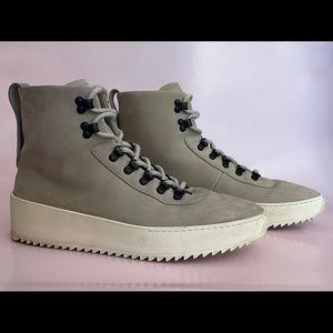 FEAR OF GOD Gray Nubuck Hiking Boots Size 10 (43)